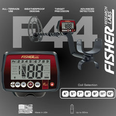 F44 Metal Detector Weather Proof