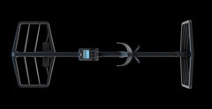 XTREM HUNTER Detector - XTR115-TX & RX Coils, XTR-STEM S-Telescopic Stem, DEUS II Remote Control,  WSAII-XL Wireless Headphones, UK Manual, US Charger, XTR-CASE115 Case NOT AVAILABLE